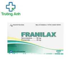 Franilax Davipharm - Thuốc điều trị suy tim sung huyết hiệu quả