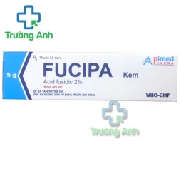 Fucipa Cream 5g - Thuốc điều trị viêm da nhiễm khuẩn hiệu quả của Apimed