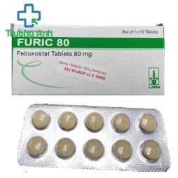 Furic 80 Lupin - Thuốc điều trị bệnh gút hiệu quả của Ấn Độ