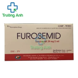 Furosemid 20mg/2ml Thephaco - Thuốc điều trị phù nề hiệu quả