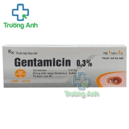 Gentamicin 0.3% Quapharco - Thuốc mỡ tra mắt