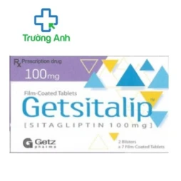 Getsitalip Tablets 100mg - Thuốc giúp kiểm soát đường huyết của Pakistan