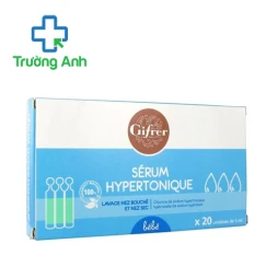Gifrer Sérum Hypertonique (Hộp 20 ống) - Dung dịch nhỏ mũi hiệu quả