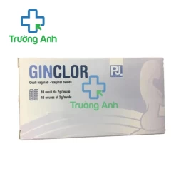 Ginclor - Viên đặt âm đạo ngừa viêm nhiễm hiệu quả