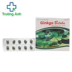 Ginkgo biloba 40 Medisun - Điều trị rối loạn mạch máu não