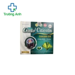 Ginkgo Biloba Citicolin USA Pharma - Hỗ trợ tăng cường tuần hoàn não