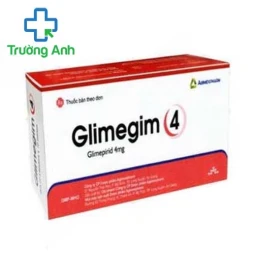 GLIMEGIM 4 - Thuốc điều trị tiểu đường hiệu quả của Agimexpharm