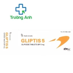 Gliptis 5mg - Thuốc điều trị nhiễm khuẩn của Ấn Độ