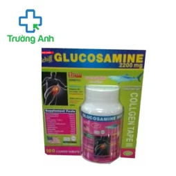 Glucosamine 2200mg Schiff - Viên uống hỗ trợ làm giảm đau xương khớp