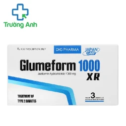 Glumeform 1000 XR - Thuốc điều trị bệnh đái tháo đường