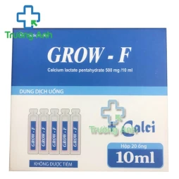 Grow-F - Giúp bổ sung calci, phòng ngừa loãng xương của Hamedi
