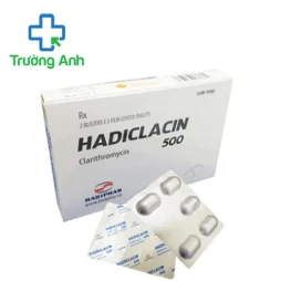 Hadiclacin 500mg Hadiphar - Thuốc điều trị nhiễm khuẩn hiệu quả