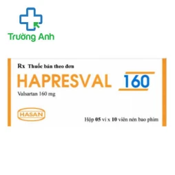 Hapresval 160 - Thuốc điều trị cao huyết áp hiệu quả của Hasan