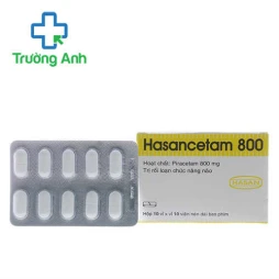 Hasancetam 800 - Thuốc điều trị suy giảm trí nhớ hiệu quả của Hasan