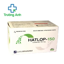 Hatlop-150 - Thuốc điều trị tăng huyết áp hiệu quả của Davipharm
