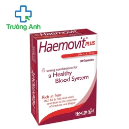 HealthAid Haemovit Plus - Viên uống bổ sung sắt cho cơ thể