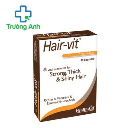 HealthAid Hair-Vit Capsules - Viên uống giảm gãy rụng tóc