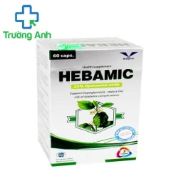 Hebamic Bidiphar - Hỗ trợ điều trị đái tháo đường hiệu quả