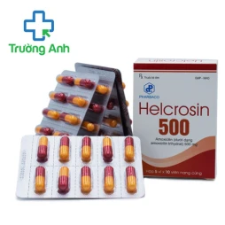 Helcrosin 500mg Pharbaco - Thuốc điều trị nhiễm khuẩn hiệu quả