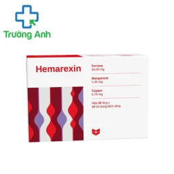 Hemarexin - Bổ sung chất sắt cho trẻ em và phụ nữ có thai  Stada