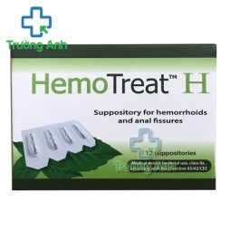 HemoTreat H (viên đặt) - Giúp giảm đau rát và ngứa khó chịu ở trĩ
