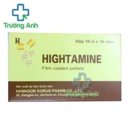 Hightamine - Thuốc giúp bổ sung dinh dưỡng hiệu quả của Hàn Quốc