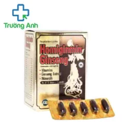 Homiginmin Ginseng PV Pharma - Giúp bổ sung vitamin - khoáng chất cho cơ thể