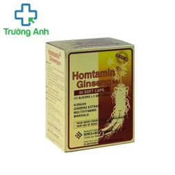Homtamin Ginseng - Thuốc bổ tăng cường sức khỏe hiệu quả