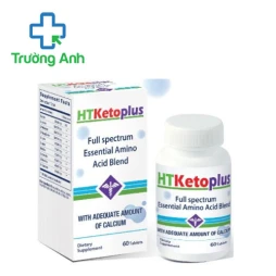 HTKetoplus - Hỗ trợ bổ sung axit amin và canxi cho người bệnh thận