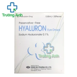 Hyaluron Eye Drops - Thuốc nhỏ mắt hỗ trợ điều trị tổn thương giác mạc, kết mạc