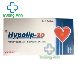 Hypolip-20 Hetero - Thuốc làm giảm Cholesterol máu hiệu quả của Ấn Độ