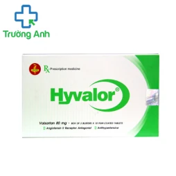 Hyvalor plus 160mg/10mg - Thuốc điều trị tăng huyết áp hiệu quả