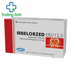 Irbelorzed 150/12,5 - Thuốc điều trị tăng huyết áp hiệu quả của Savipharm