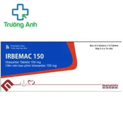 Irbemac 150 - Thuốc điều trị tăng huyết áp hiệu quả