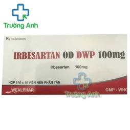 Irbesartan OD DWP 100mg Wealphar - Thuốc điều trị tăng huyết áp