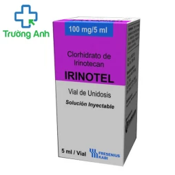 Irinotel 100mg/5ml - Thuốc điều trị ung thư đại trực tràng hiệu quả của India