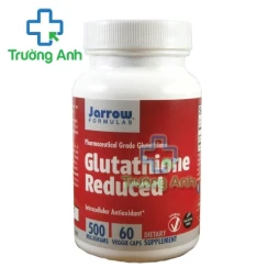 Jarrow Glutathione Reduced 500mg - Giúp bảo vệ gan, chống oxy hóa và làm đẹp hiệu quả
