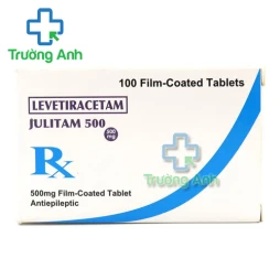 Julitam 500 - thuốc điều trị động kinh cục bộ tiên phát của India