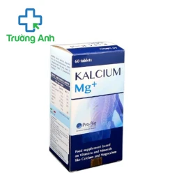 Kalcium Mg+ Erbex - Hỗ trợ bổ sung Calci, Vitamin D3, K2 hiệu quả