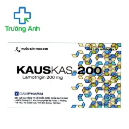 KAUSKAS-200 - Thuốc điều trị bệnh động kinh hiệu quả của Davipharm