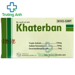 Khaterban Khapharco (viên nén) - Thuốc điều trị ho hiệu quả