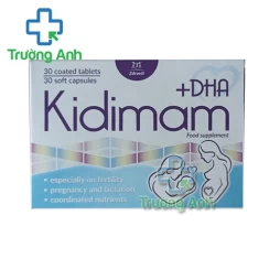 Kidimam+DHA - Giúp bổ sung DHA và vitamin cho phụ nữ mang thai của Ba Lan