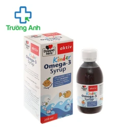 Kinder Omega 3 syrup 250ml Queisser Pharma - Hỗ trợ phát triển não bộ cho trẻ