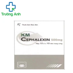 KM Cephalexin 500mg Pymepharco - Thuốc điều trị nhiễm khuẩn hiệu quả
