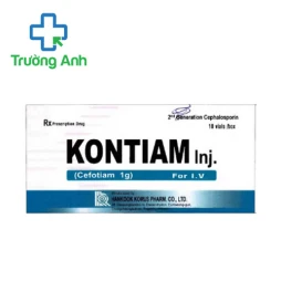 Kontiam Inj - Thuốc điều trị nhiễm khuẩn hiệu quả của Hàn Quốc