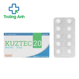 KUZTEC 20 - Thuốc giảm co thắt cơ và chuột rút của MEDISUN