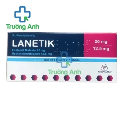 Lanetik 20mg/12,5mg Special - Thuốc điều trị tăng huyết áp hiệu quả