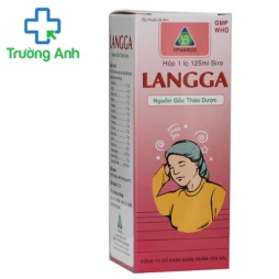 Langga Ypharco - Sirô dùng cho người huyết áp thấp, kém ăn, mệt mỏi