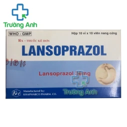 Lansoprazol Khapharco- Thuốc điều trị loét dạ dày, viêm thực quản hiệu quả