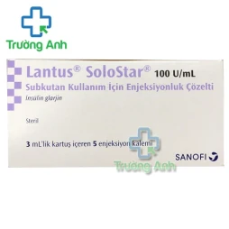 Lantus Solostar 100units/ml - 3ml - Thuốc điều trị bệnh tiểu đường hiệu quả